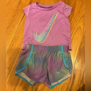 Nike Drifit Shorts Set Size 12 mo